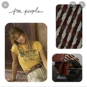 SOLDTwo for one Free people belts